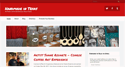 Desktop Screenshot of handmadeintexas.net