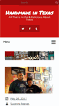 Mobile Screenshot of handmadeintexas.net