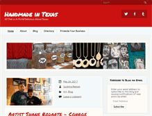 Tablet Screenshot of handmadeintexas.net